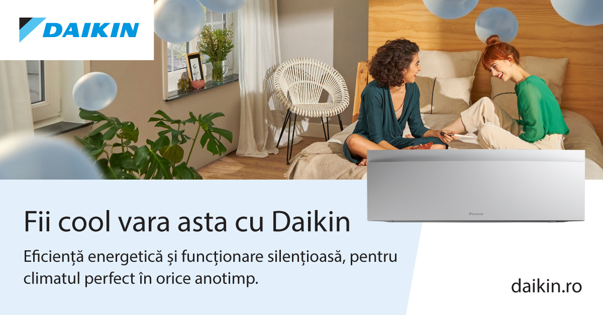 Daikin Stylish FTXA alb — confort în dormitor